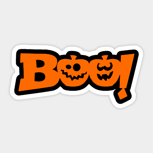 Boo! Sticker by AbundanceSeed